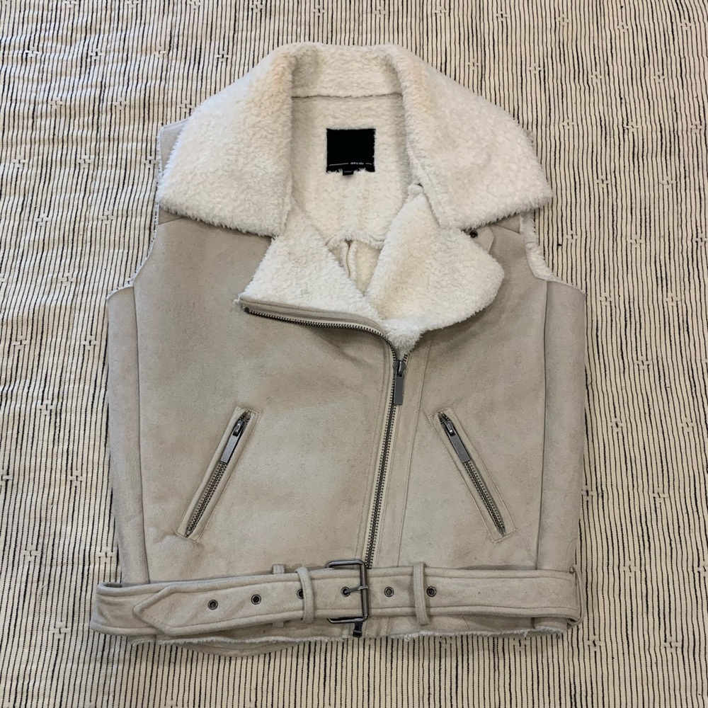 Dolce Vita Maelle Faux Suede Shearling Vest